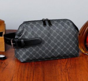 Saroxi Sac de poignet de voyage en plein air, décontracté, grande capacité pour homme.